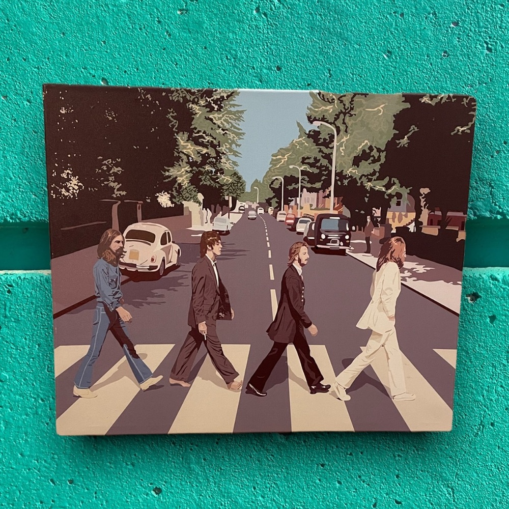 Beetles, Abby Road Cover Painting, Canvas